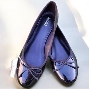 Womens Mixit Black Slip On   Size 7